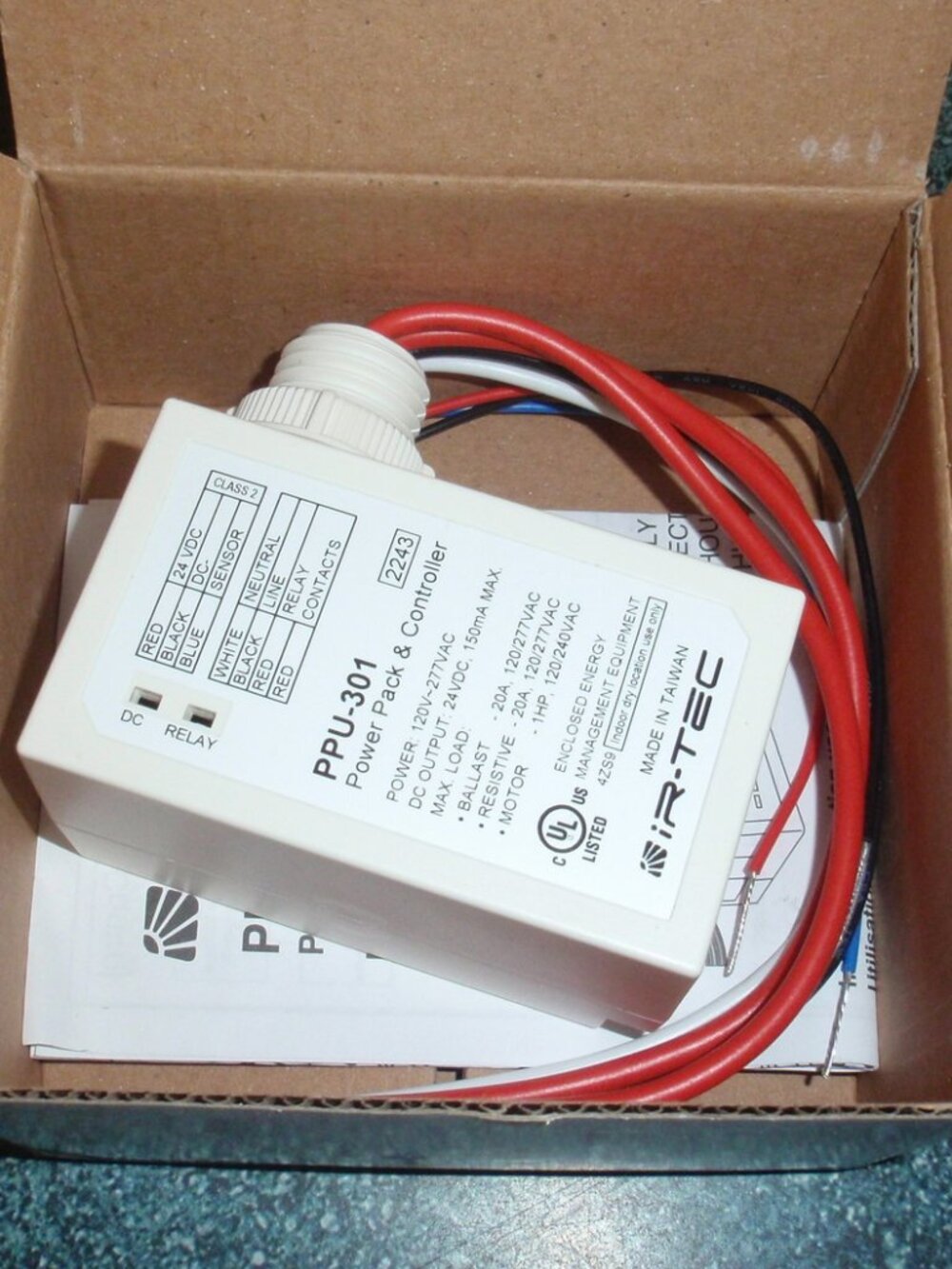 IR-TEC #PPU-301 Power Pack & Controller SAU3308 BRAND NEW FAST SHIPPING!